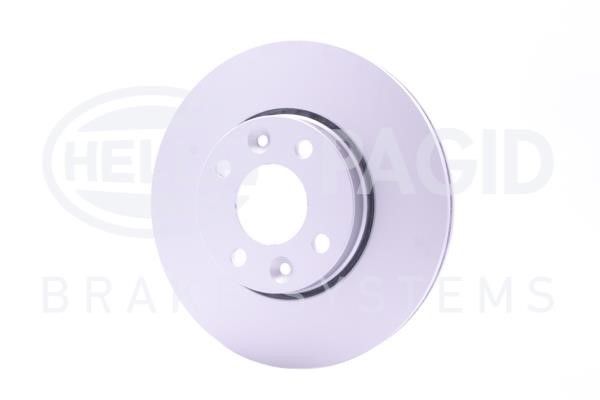 Front vented brake disc Hella 8DD 355 118-491