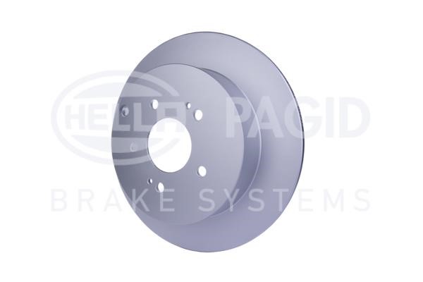 Rear solid brake disc Hella 8DD 355 118-801