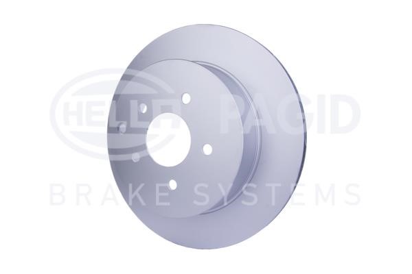 Rear vented brake disc Hella 8DD 355 118-811