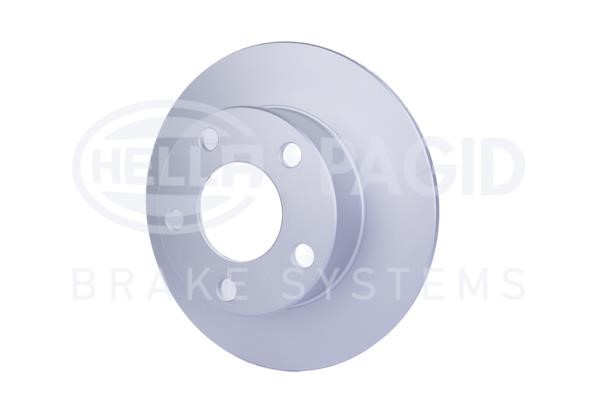 Rear solid brake disc Hella 8DD 355 118-581