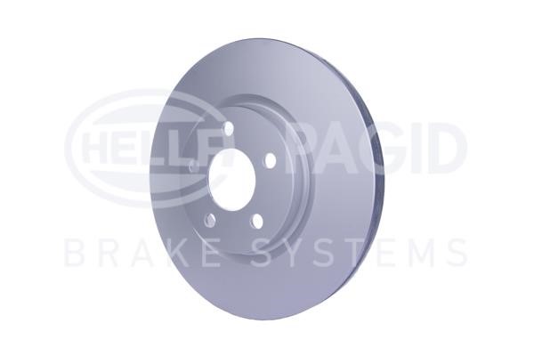Front vented brake disc Hella 8DD 355 118-601