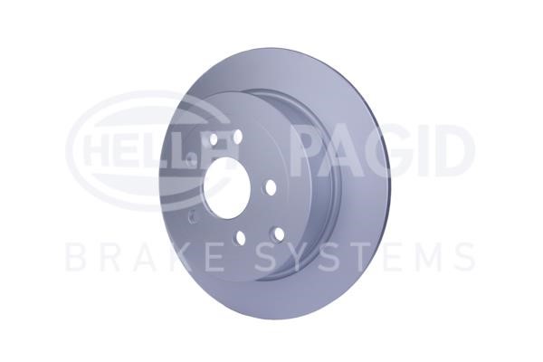 Rear solid brake disc Hella 8DD 355 118-911