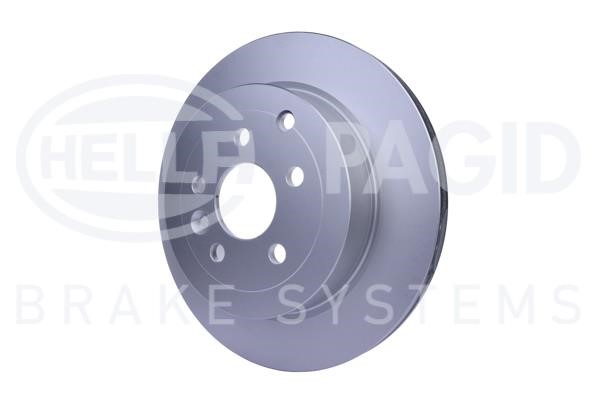 Rear ventilated brake disc Hella 8DD 355 118-921