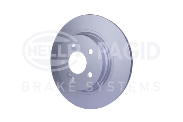 Rear vented brake disc Hella 8DD 355 129-531