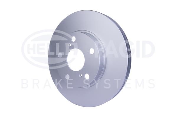 Front brake disc ventilated Hella 8DD 355 118-951