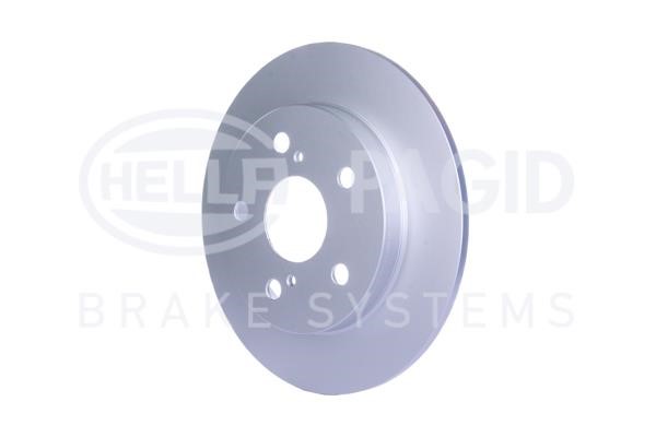 Rear solid brake disc Hella 8DD 355 118-981