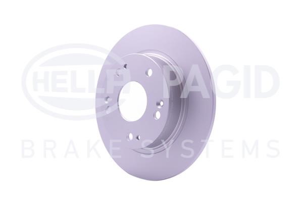Rear solid brake disc Hella 8DD 355 118-991