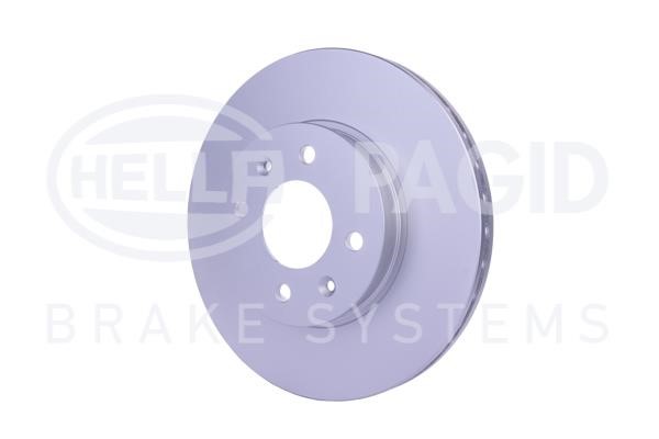 Front vented brake disc Hella 8DD 355 119-011