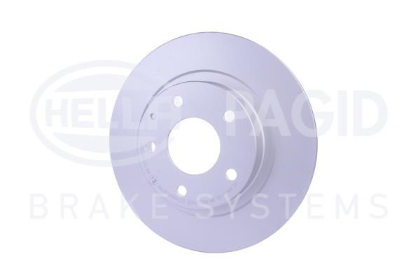 Rear solid brake disc Hella 8DD 355 119-391