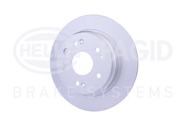 Rear solid brake disc Hella 8DD 355 119-031