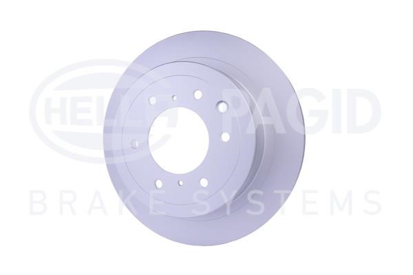 Rear vented brake disc Hella 8DD 355 119-091