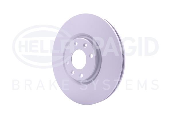 Front vented brake disc Hella 8DD 355 119-161