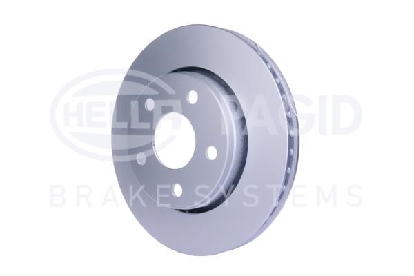 Front vented brake disc Hella 8DD 355 119-191