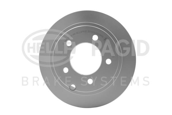 Hella 8DD 355 120-561 Rear brake disc, non-ventilated 8DD355120561
