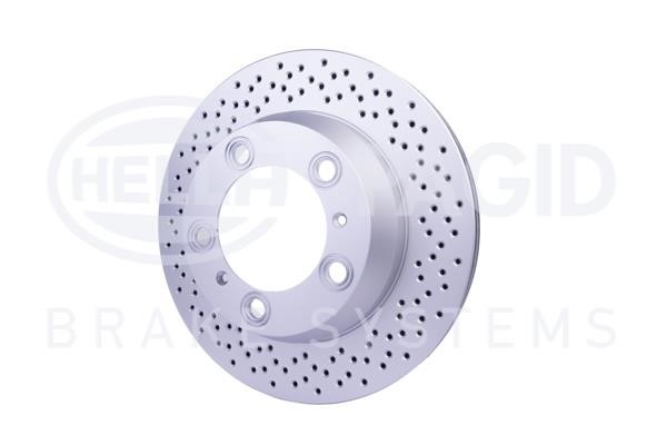 Rear ventilated brake disc Hella 8DD 355 120-221