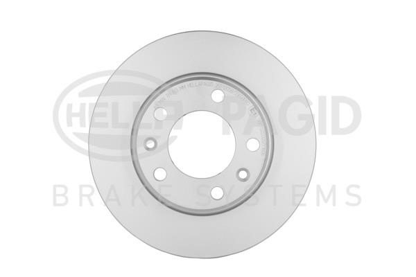 Hella 8DD 355 120-581 Rear brake disc, non-ventilated 8DD355120581
