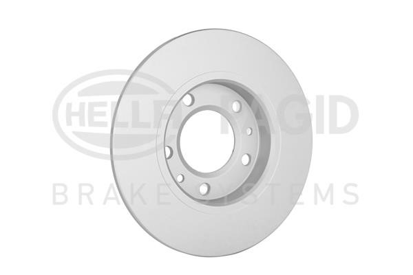 Rear solid brake disc Hella 8DD 355 120-581