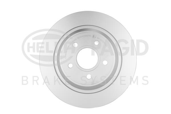 Hella 8DD 355 122-451 Rear brake disc, non-ventilated 8DD355122451