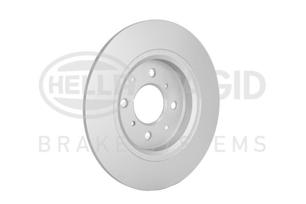 Rear solid brake disc Hella 8DD 355 122-531