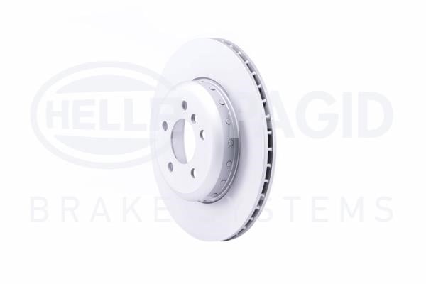 Rear ventilated brake disc Hella 8DD 355 120-851