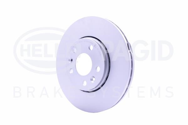 Front vented brake disc Hella 8DD 355 122-601