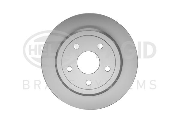 Hella 8DD 355 122-671 Rear brake disc, non-ventilated 8DD355122671