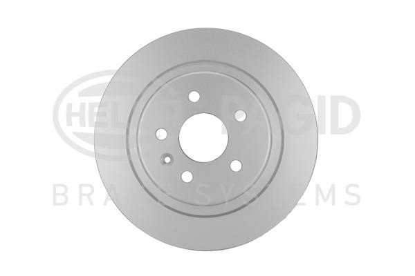 Hella 8DD 355 122-741 Rear brake disc, non-ventilated 8DD355122741
