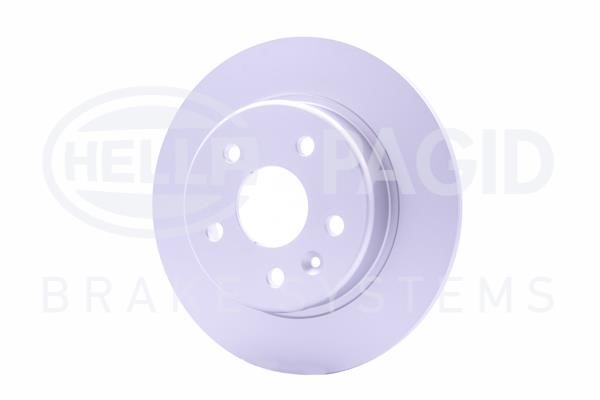 Rear solid brake disc Hella 8DD 355 122-751