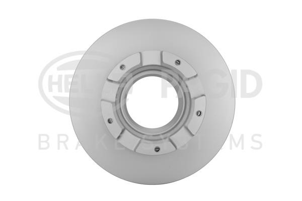 Hella 8DD 355 122-761 Rear brake disc, non-ventilated 8DD355122761