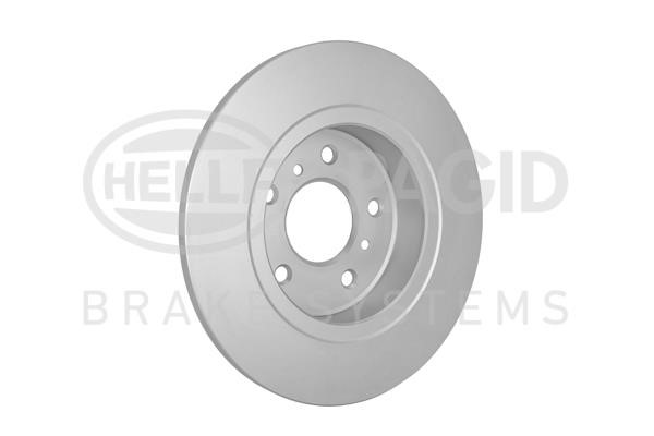 Rear solid brake disc Hella 8DD 355 122-771