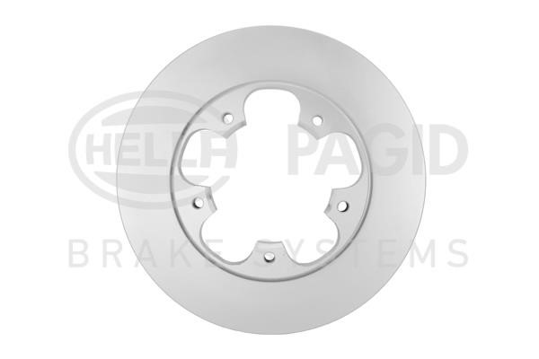 Hella 8DD 355 122-781 Rear brake disc, non-ventilated 8DD355122781