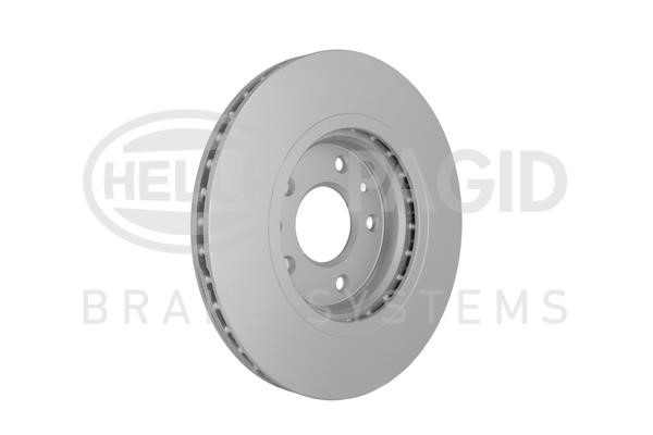 Front brake disc ventilated Hella 8DD 355 122-791