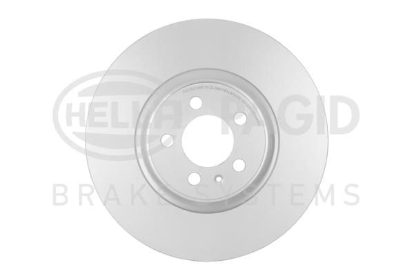 Hella 8DD 355 122-811 Front brake disc ventilated 8DD355122811