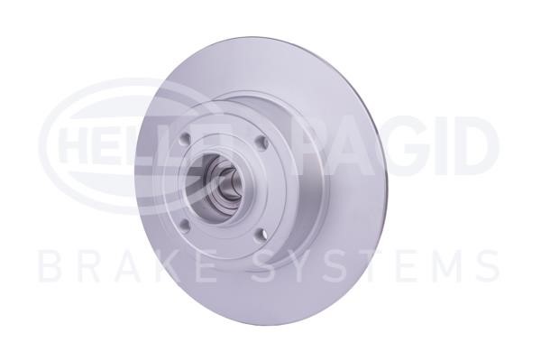 Rear solid brake disc Hella 8DD 355 123-241