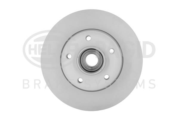 Hella 8DD 355 123-251 Rear brake disc, non-ventilated 8DD355123251