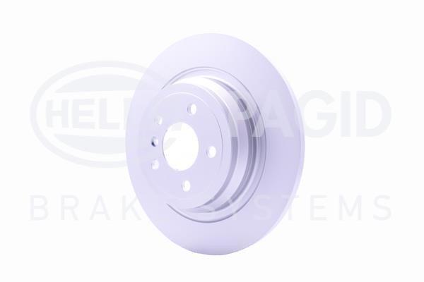 Rear brake disc, non-ventilated Hella 8DD 355 122-861