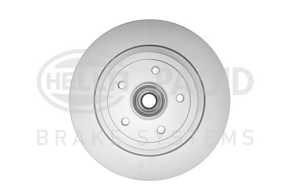 Hella 8DD 355 123-261 Rear brake disc, non-ventilated 8DD355123261