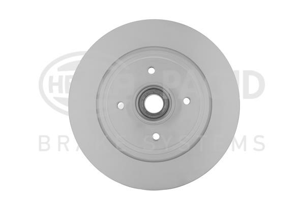 Hella 8DD 355 123-331 Rear brake disc, non-ventilated 8DD355123331