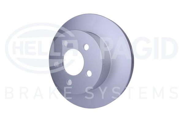 Front vented brake disc Hella 8DD 355 125-371