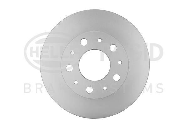Hella 8DD 355 125-261 Front brake disc ventilated 8DD355125261