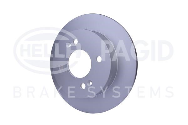 Rear solid brake disc Hella 8DD 355 126-491