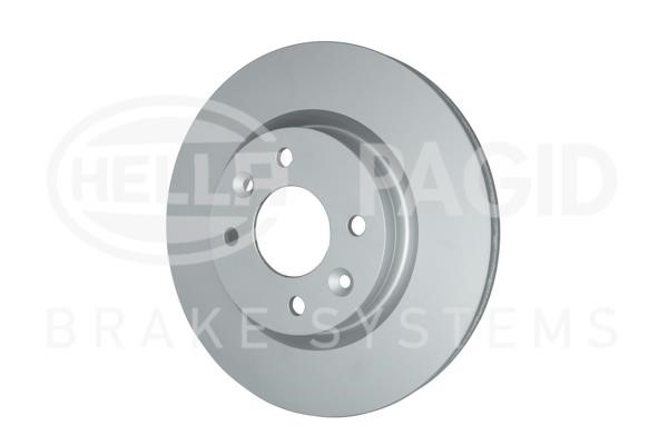 Front vented brake disc Hella 8DD 355 126-531