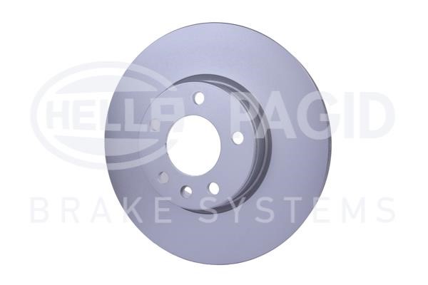 Front vented brake disc Hella 8DD 355 127-091