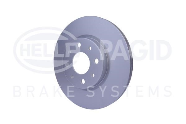 Front brake disc ventilated Hella 8DD 355 127-151