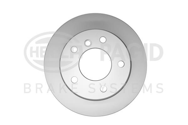 Hella 8DD 355 127-171 Rear brake disc, non-ventilated 8DD355127171