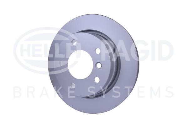 Rear vented brake disc Hella 8DD 355 127-181