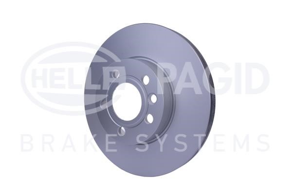 Front vented brake disc Hella 8DD 355 127-221