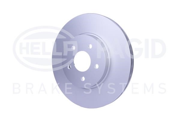 Front vented brake disc Hella 8DD 355 127-691