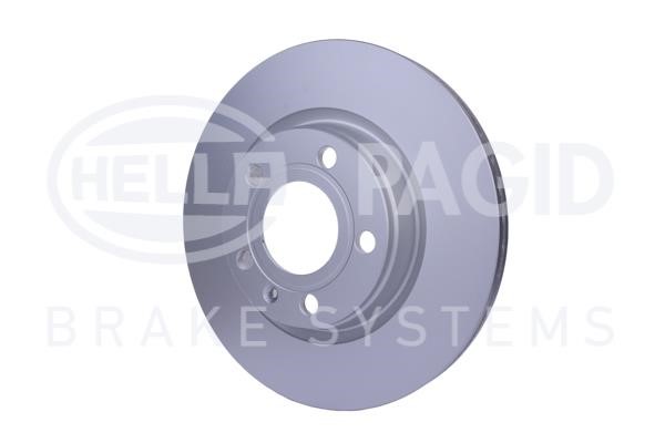 Front vented brake disc Hella 8DD 355 127-311