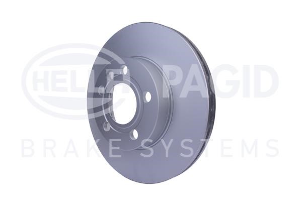Front vented brake disc Hella 8DD 355 127-331